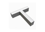 Connecteur 12W pour Luminaire Suspendu Interconnectable en T - Gris