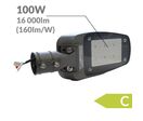 Luminaire LED Urbain 100W 160lm/W IP66 220V avec Détecteur de Lumière - Blanc Neutre 4000K -