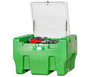 Cuve réservoir essence 330 L - Avec pompe 12 V et pistolet automatique - Cuve en PE Haute résistance MW Tools TB30012H