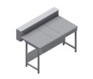 Paillasse grès P. 900 mm utile | R-T5-GR8-15