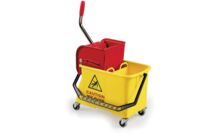 Seau Spider 2x8L Bibac Presse à Plat sur Roues | Cristal Hygiène