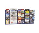 Présentoir Mural Black'Line Transparent Colonne10 Cases 1/3.A4