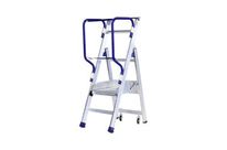 Plate-forme pour mise en rayon à 2 roulettes