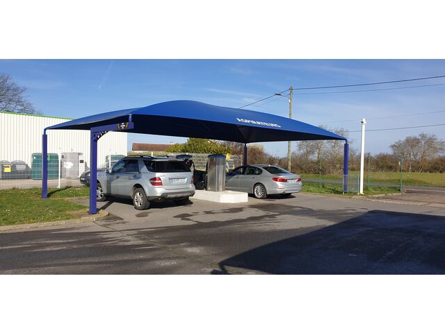 Abris stations de lavage | Koman Groupe