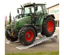 Rampes d'exposition pour tracteur agricole - Charge max 50 tonnes