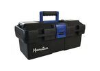 Manutan Expert - Caisse à outils plastique 342mm - 2 compartiments - Charge 5kg - Éco-responsable