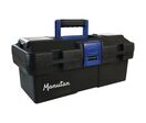 Manutan Expert - Caisse à outils plastique 342mm - 2 compartiments - Charge 5kg - Éco-responsable