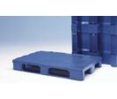 Palette plastique hygiénique 1200x800 mm - 3 semelles