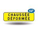 Panneau de signalisation " CHAUSSEE DEFORMEE " - Classe T1,  : 525323
