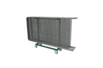 Chariot de transport pour grilles d'exposition - 12 ou 24 grilles