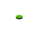 Aimant smiley recto-verso 35mm vert-rouge | PLOTREVER35VR