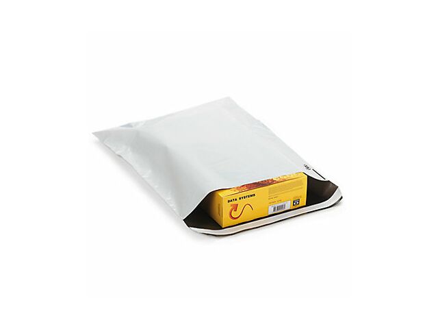 Pochette plastique opaque 100% recyclée - 340 X 450 mm