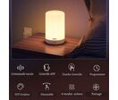 Lampe connectée Wifi RGBW 2A Dimmable Tactile