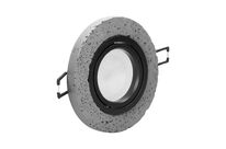 Support Spot GU10/MR16 Encastrable Rond Orientable Béton