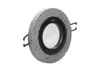 Support Spot GU10/MR16 Encastrable Rond Orientable Béton