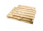 Palette bois export - 800 x 1200 x 144 mm