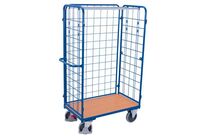 Roll Conteneur Avec Base Bois - 1390 X 825 Mm - Capacité 500kg