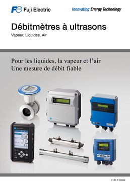Débitmètres à ultrasons pour mesure de liquide, vapeur et air