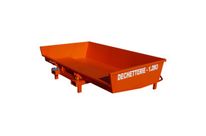 Benne basculante déchetterie