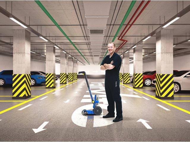 Système de marquage et traçage de lignes au sol | TraitVite précision