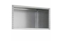 Fond tôlé perforé pour rayonnage tôlé galvanisé Ad&amp;#039;vance - 1250 x 2000 mm