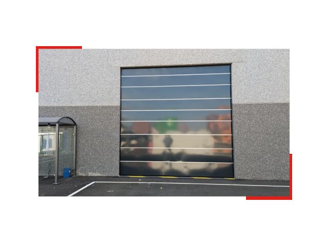 Porte sectionnelle en laine de roche M0, A2-s1, d0 | ISODOR