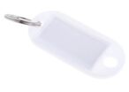 Porte-clés en plastique blanc 50 mm | RS PRO