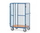 Chariot à côtés mailles avec porte