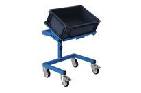 Sofame - Desserte d&amp;#039;atelier SRI2 - Hauteur réglable 630-880mm - Plateau inclinable 30° - Charge 150kg - Bleu