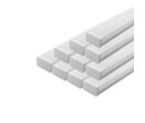 Pack de 10 - Réglette LED 120cm Blanche 48W IP20 CCT