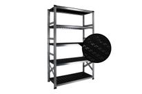 Rayonnage galvanisé alimentaire à tablettes ajourées