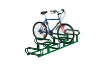 Support pour vélo à emplacements décalés