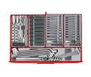 Servante d'atelier complète noire - 1011 pièces - 16 tiroirs - Mega Master Teng Tools TKS26B1011T