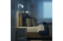 Applique Murale Blanche avec Interrupteur pour Ampoule GU10