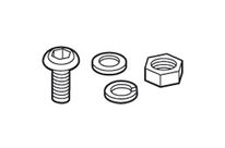 Kit meuble saillie 3x20W acier