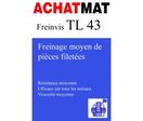 Lot de 10 résines anaérobies pour freinage de pas de vis flacon 50g