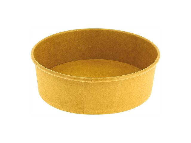 SALADIER KR.BRUN AVEC COUCHÉ PE ROND 1000ML D145MM (x300) Firplast