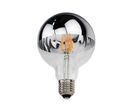 Ampoule LED E27 Filament 7W G95 Avec Reflet - Argent