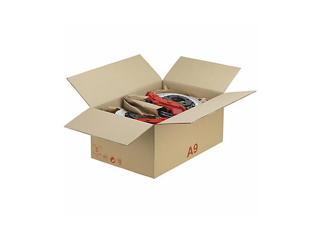 Caisse carton palettisable A – Norme LNE 4C + E