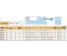 Étau de mesure / rectification avec vis de serrage largeur des mors 62 mm ouverture 75 mm hauteur des mors 29 mm Vertex VDV-25