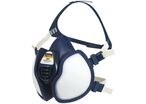 3M - Demi-masque respiratoire 4277+ FFABE1P3 RD - Protection gaz acides et particules - Taille unique