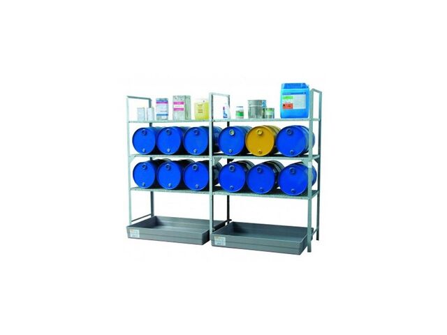 Module d'extension 540 avec cale-fûts pour 6 fûts 60 litres et petits récipients - Pour