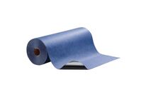 Pig - Rouleau Tapis Absorbant Grippy 81cmx30m - Bleu - 39.7L Absorption - Éco-responsable