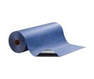 Pig - Rouleau Tapis Absorbant Grippy 81cmx30m - Bleu - 39.7L Absorption - Éco-responsable