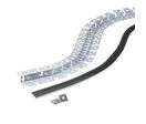 Profilé Aluminium Flexible 2M Cache Opaque Noir