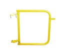 Mottez - Portillon Barrière de Protection Modulaire - Acier Jaune RAL 1018 - 70cm Ouverture - Intérieur/Extérieur - Fixation à Visser