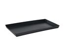 Lot de 5 Bacs de Rétention Noirs 1240x595x80 mm - 55 L Recyclés - Résistants Acides &amp; Bases - Éco-responsable