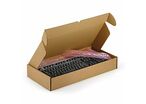 Boîte carton avec fermeture renforcée - 250 X 150 X 100 mm