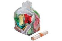 Rossignol Pro - Lot de 100 Sacs Vigipirate Bagy 110L Transparent - Éco-responsable, Recyclable