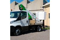 Nacelle télescopique montée sur camion | CO.ME.T. Officine